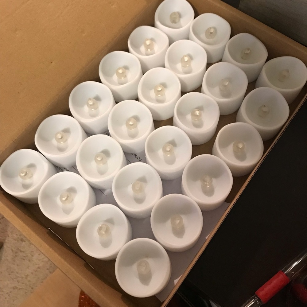 62 LED candles